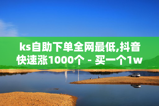 ks自助下单全网最低,抖音快速涨1000个 - 买一个1w快手号 - Ks24小时秒单业务平台